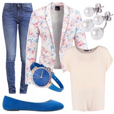 Outfit Blu, mon amour