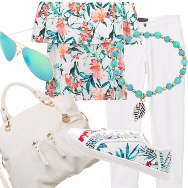 Outfit Tropicana yeah! #curvystyle
