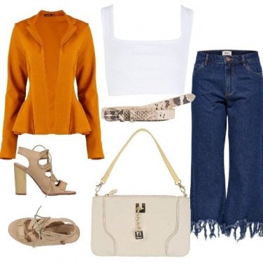 Outfit Giacca colorata
