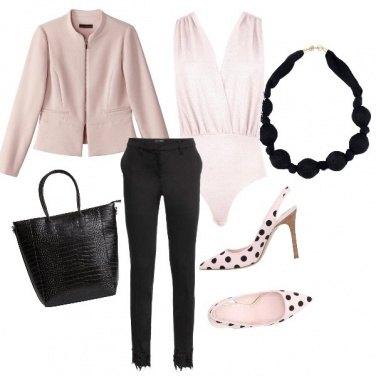 Outfit La scarpa a pois