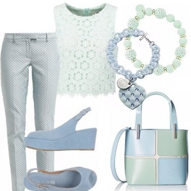 Outfit Equilibrio pastello