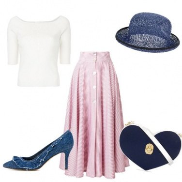 Outfit Look romantico per Alice