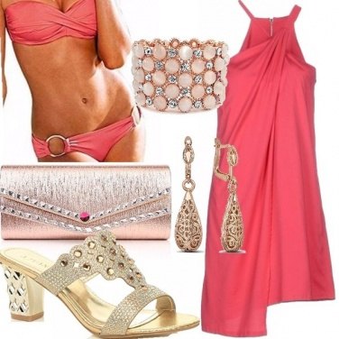 Outfit Serata scintillante in piscina