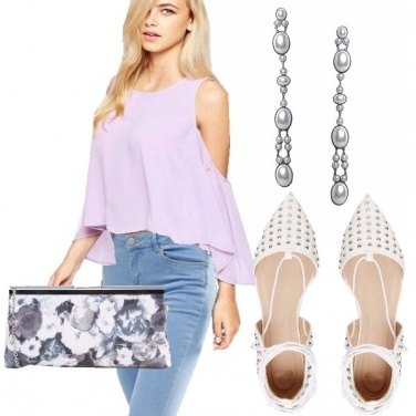 Outfit Maniche fluttuanti
