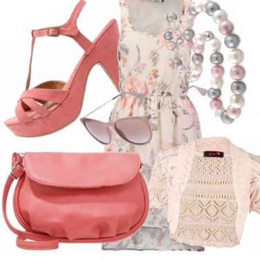 Outfit Flower coral