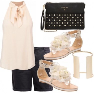 Outfit Romantica in shorts