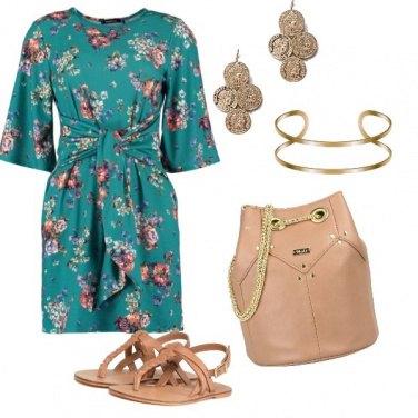 Outfit Abito fiorito