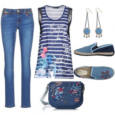 Outfit Espadrillas Desigual
