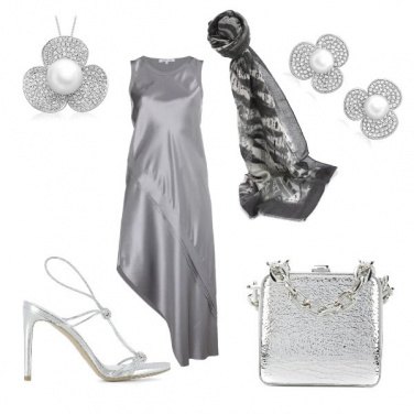 Outfit Notte argentata