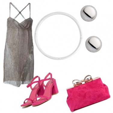 Outfit Nude con colore