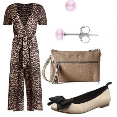 Outfit Animalier a lavoro
