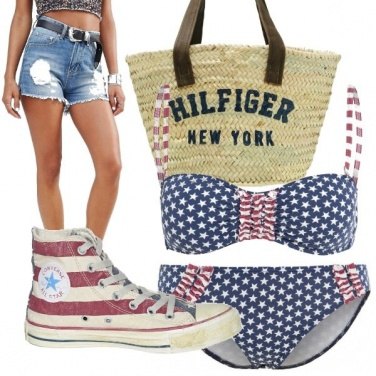 Outfit Stelle & strisce