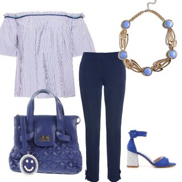 Outfit Primavera in blu