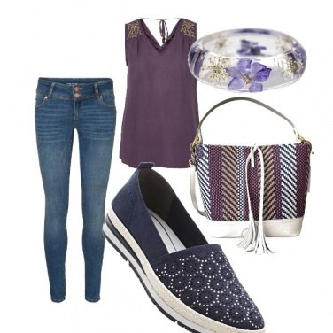 Outfit Scuola look
