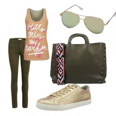 Outfit Scuola look