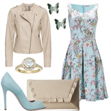 Outfit L\'abito floreale