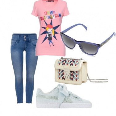 Outfit Scuola look