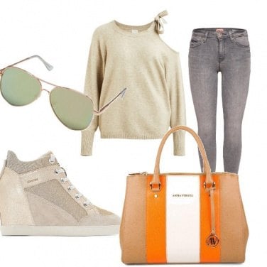 Outfit Scuola look