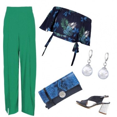Outfit Il pantalone verde