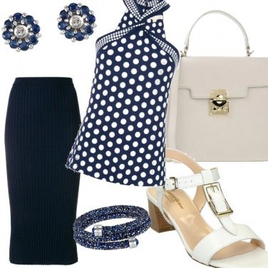 Outfit Panna per accessori glamour
