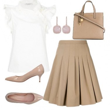 Outfit La gonna a ruota