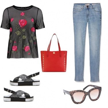 Outfit Floral top