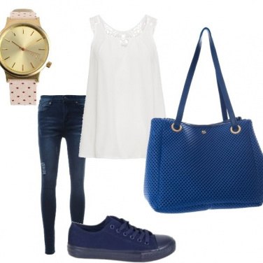 Outfit Università style