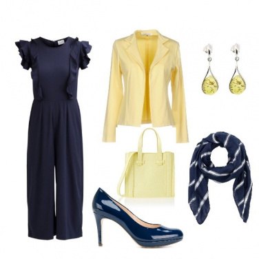 Outfit Tuta con le rouches