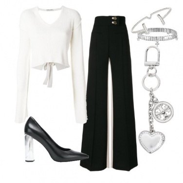 Outfit Black and silver