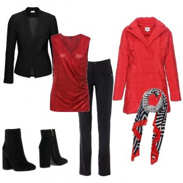 Outfit In ufficio con la pioggia