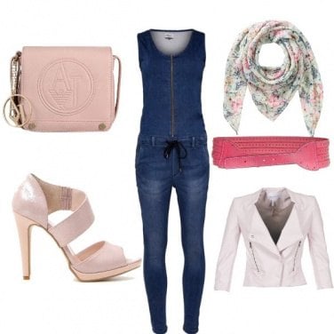 Outfit Protagonista in jeans