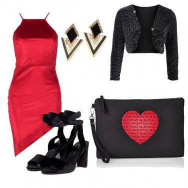 Outfit Rosso e nero