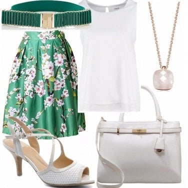 Outfit Fiori di pesco