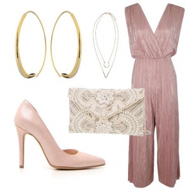 Outfit Nude con classe