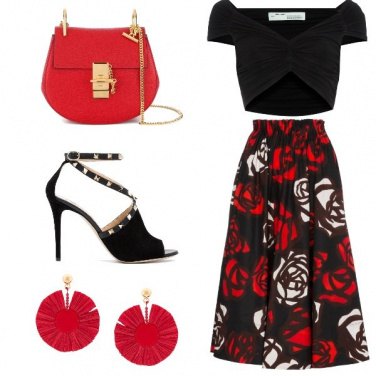 Outfit Rose rosse