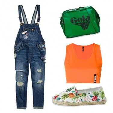 Outfit Jeans e colore