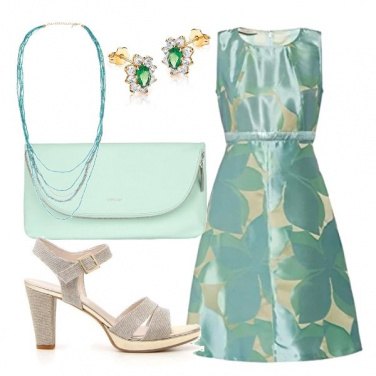 Outfit Verde invitata