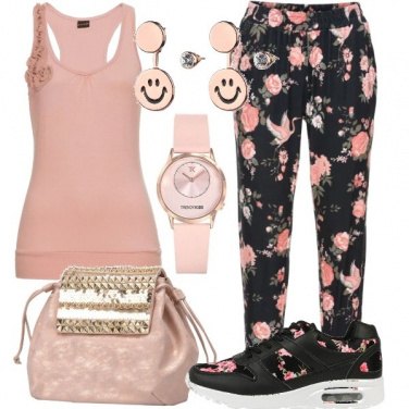 Outfit Rose school