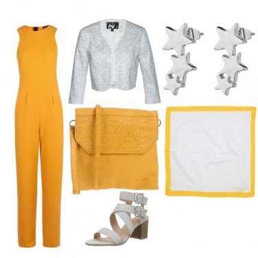 Outfit Giallo sole e stelle