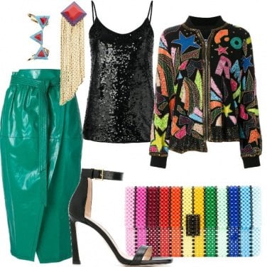 Outfit Luxury in colors