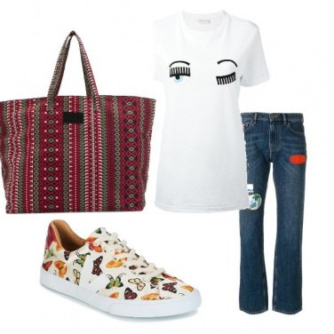 Outfit Scuola look