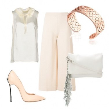 Outfit Classe nude