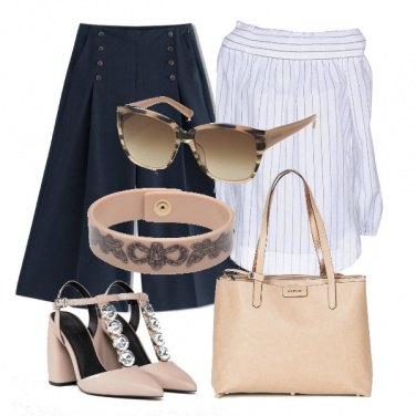 Outfit Nude.. in ufficio!!!