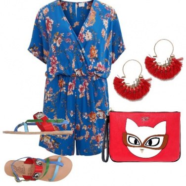Outfit Jumpsuit floreale
