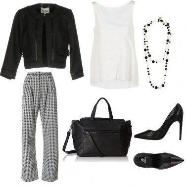 Outfit Black & White
