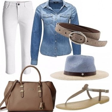 Outfit White pant