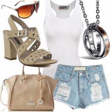 Outfit Canotta evergreen
