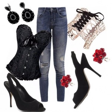 Outfit Giochiamo al burlesque?!