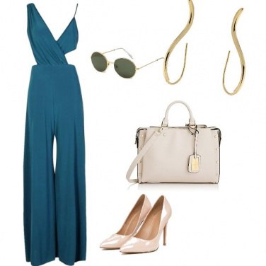 Outfit Jumpsuite asimmetrica