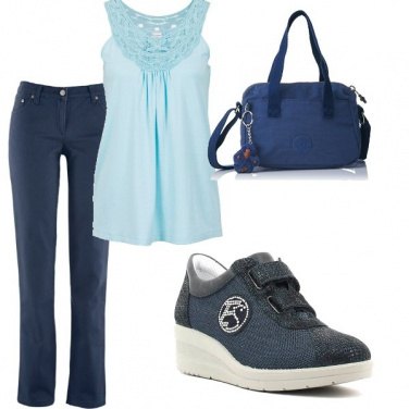 Outfit Bella in blu